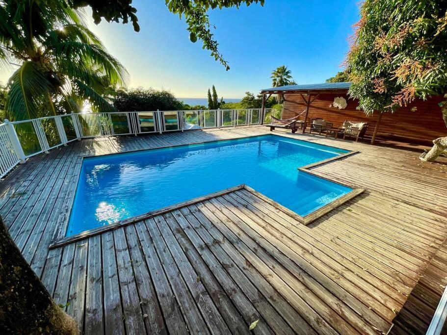 Bungalow Alnamaka : Vue Mer - Piscine - Plage A 5Mn ポワント・ノワール エクステリア 写真