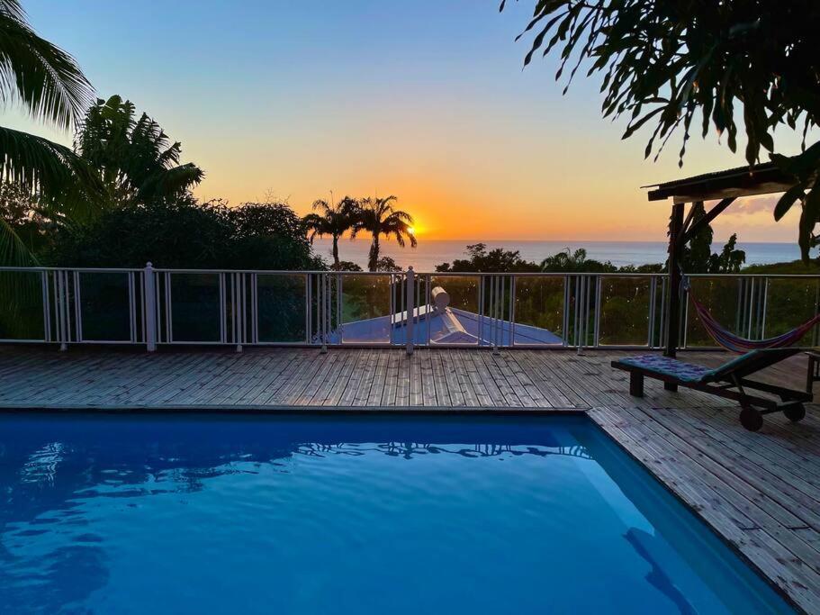Bungalow Alnamaka : Vue Mer - Piscine - Plage A 5Mn ポワント・ノワール エクステリア 写真